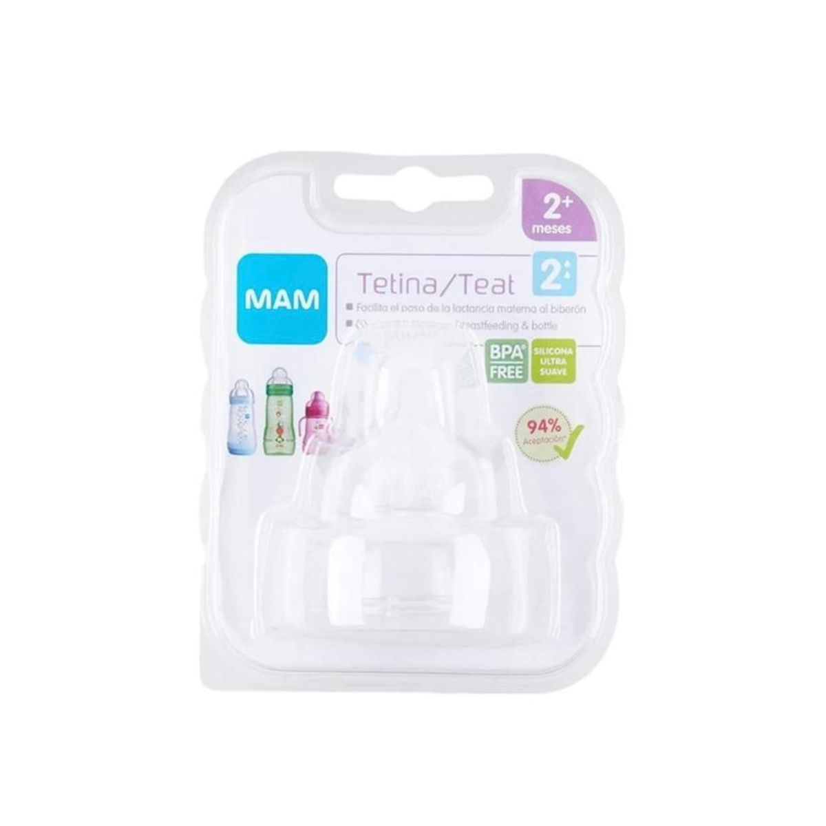 MAM - Tetinas MAM 2un flujo 2