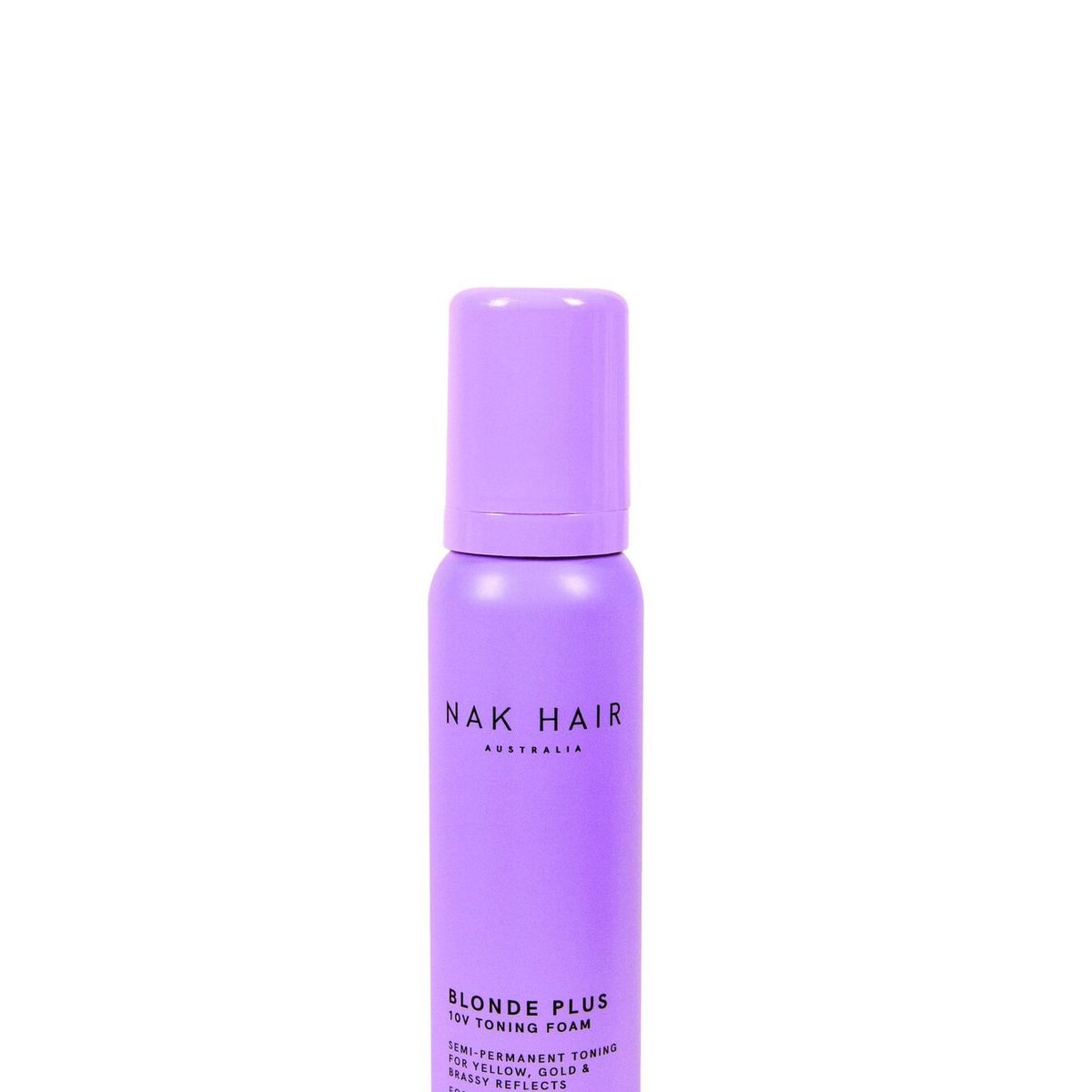 NAK HAIR AUSTRALIA - Blonde plus toning foam Nak Hair Australia..-