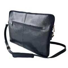 GENERICO - Bolso Notebook Cuero Legitimo Floater RAMÉ negro Hecho en Chile