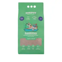 SUNIPET - Sunilitter Arena Carbón Activado Aroma Fresh 7.5Kg.
