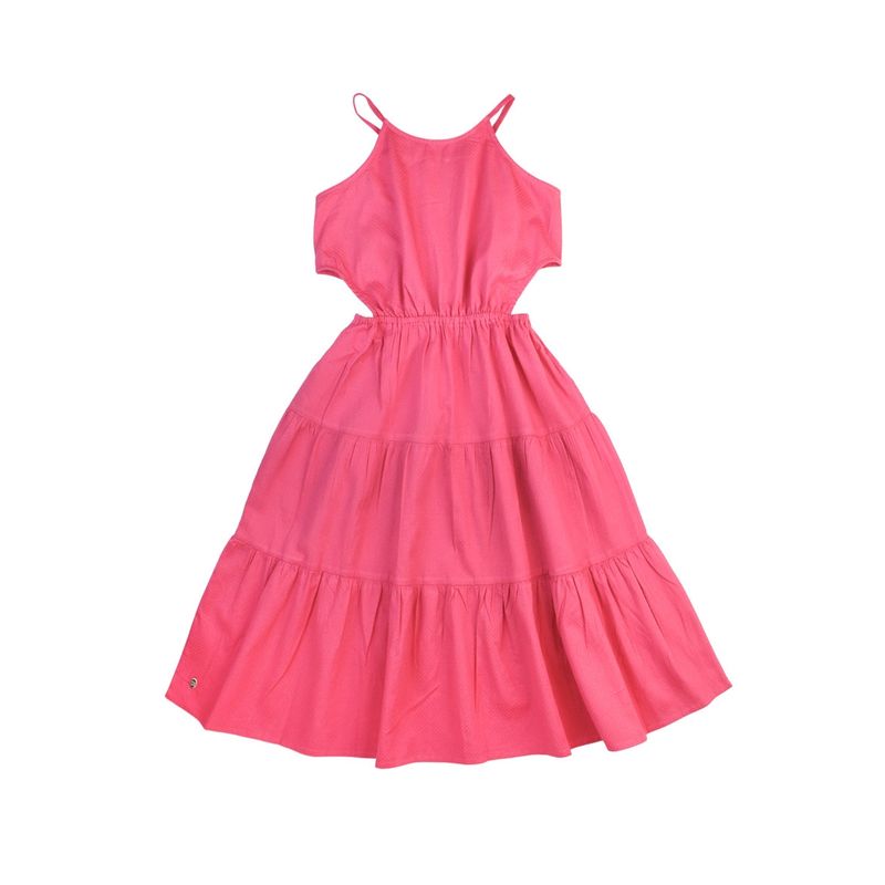 FICCUS - Vestido Junior Niña Go Fucsia
