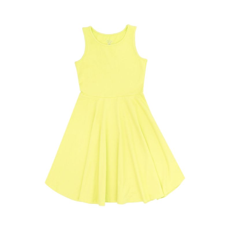 FICCUS - Vestido Junior Niña Day To Day Amarillo