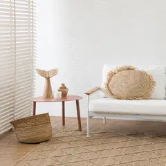 AMOBLE - Cojin Dion Natural Redondo Amoblé