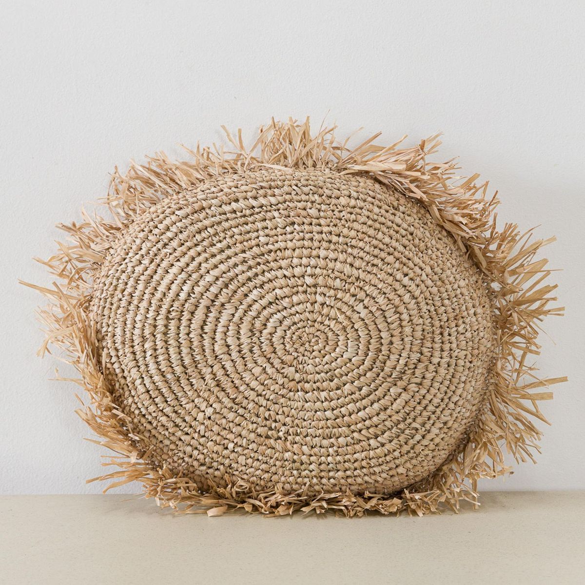 AMOBLE - Cojin Dion Natural Redondo Amoblé