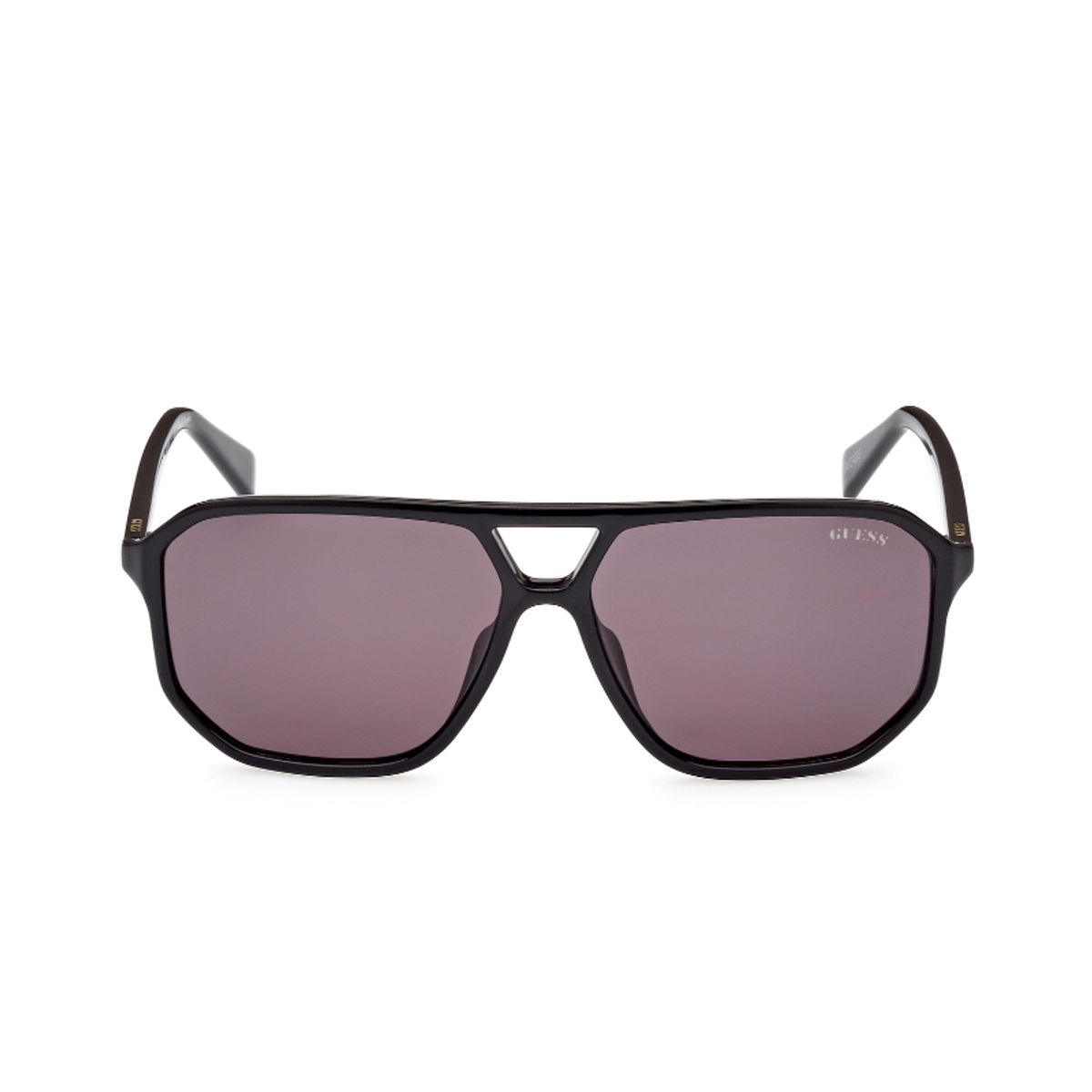 GUESS - Lentes de Sol Negro Brillante Guess