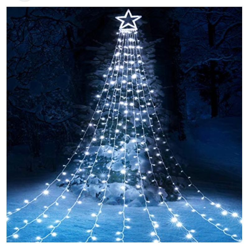 UNIVERSAL - ARBOL NAVIDAD BLANCO CON CONTROL REMOTO 262-47