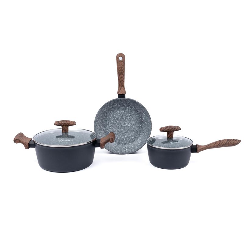 SIMPLIT - Batería de Cocina Antiadherente Oregon 5 Piezas Simplit