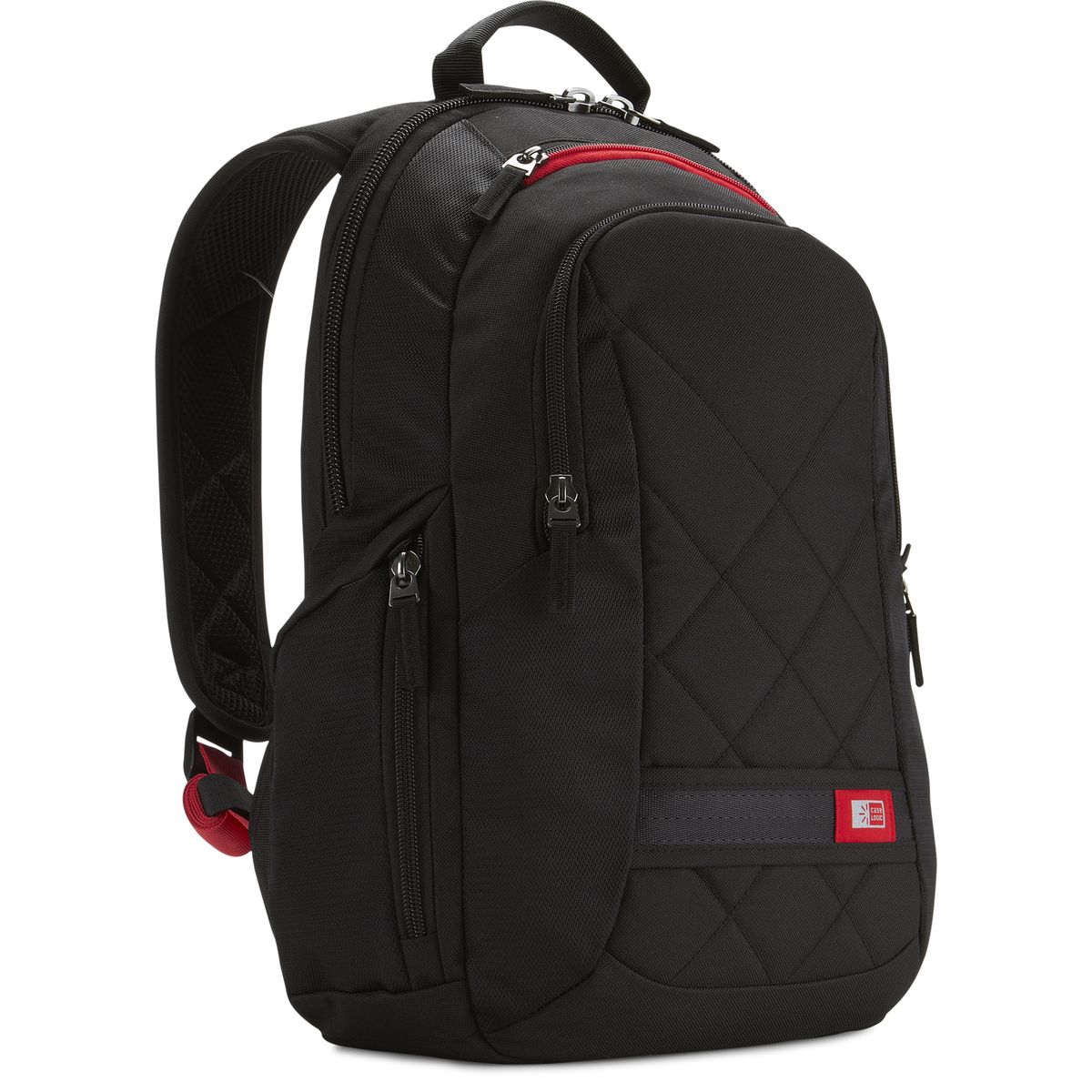 CASE LOGIC - Mochila Negra para Notebook 14. Compatible con Macbook de 13 y 15.