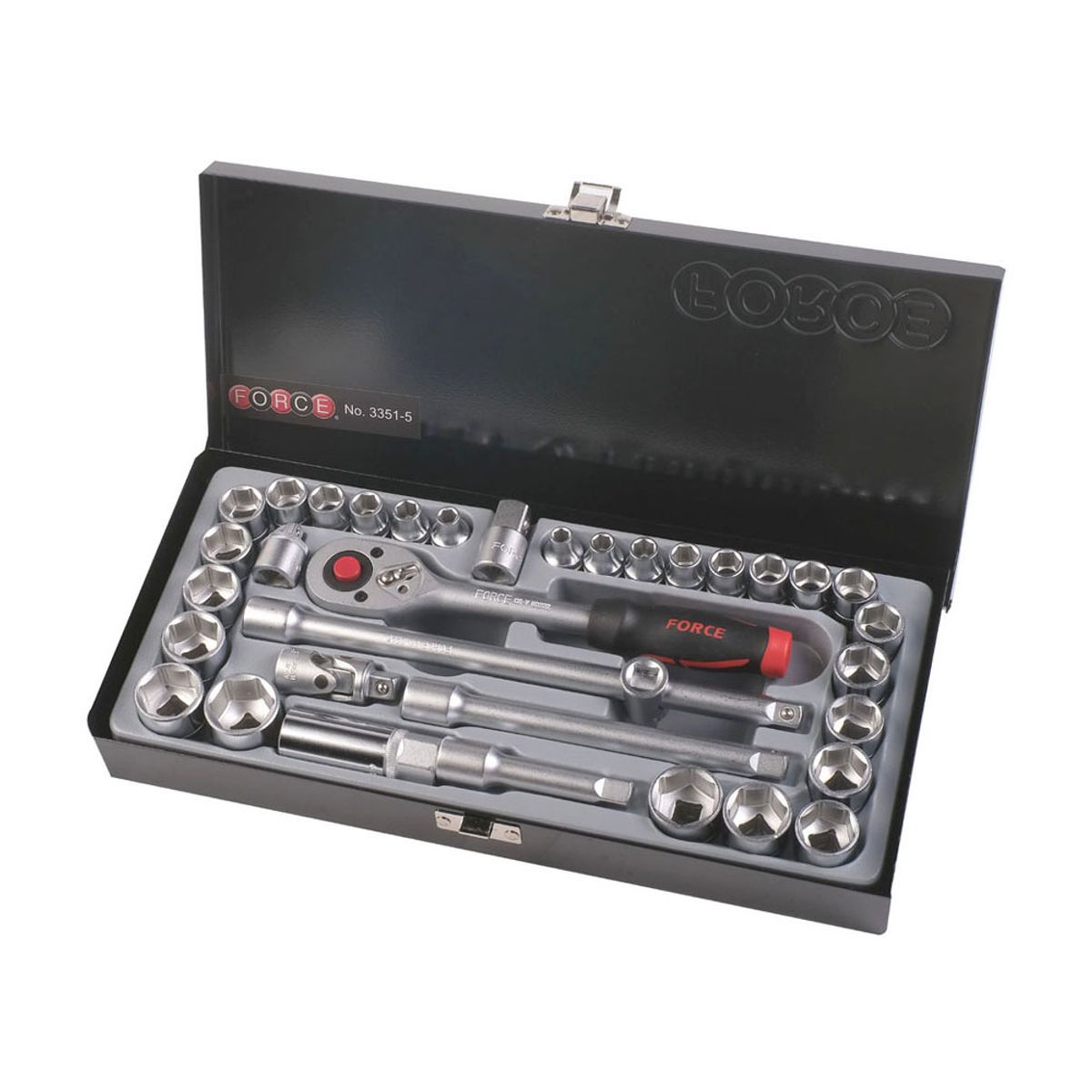 FORCE - Juego De Dados Hexagonales Force 3/8 - 35 Piezas