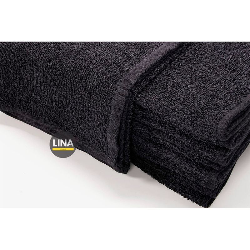 GENERICO - Toalla Azul Oscuro Peluqueria Barberia Microfibra 73x43