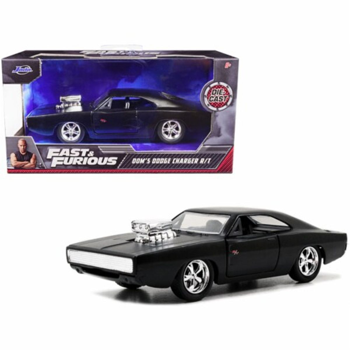 JADA TOYS - Auto Dodge Dom´s Charger R/t Rapido Y Furioso 1:32 # 97214