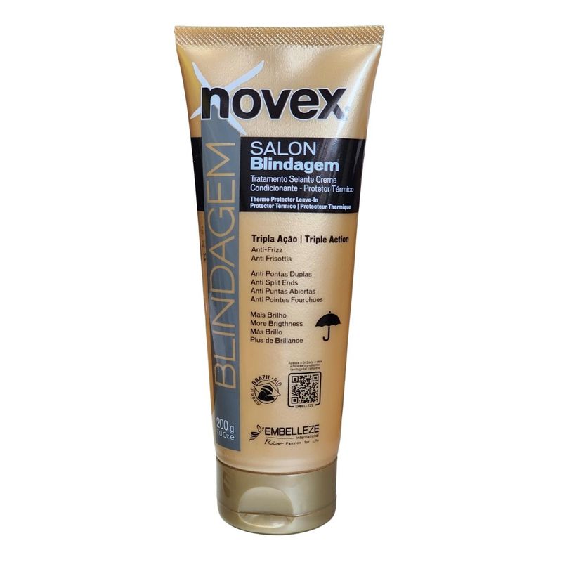 NOVEX - Novex Protector Termico Capilar Blindagem 200g.