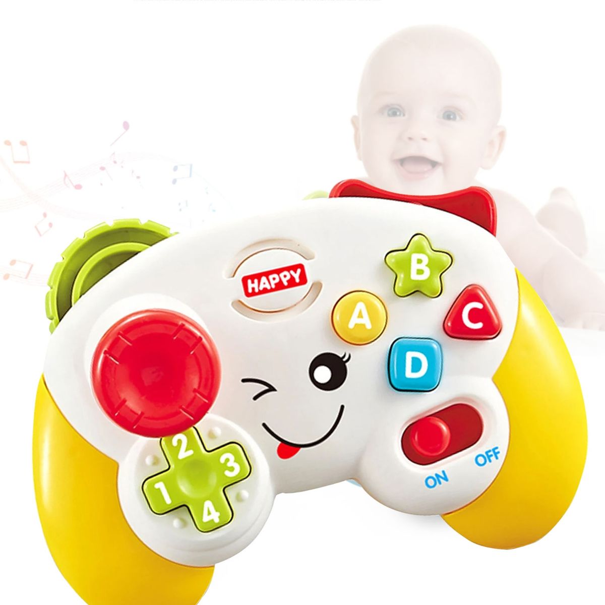 EVERSO - Juguete Educativos Para Niños Juego Remoto Multiuso-Amarillo