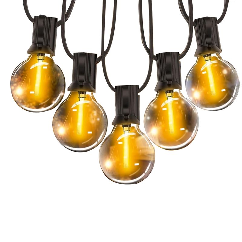 GENERICO - Luces Guirnalda Calido 3 Metros 12 Bombillos