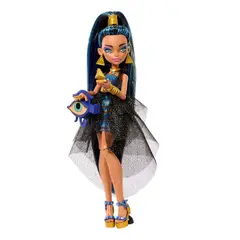 MONSTER HIGH - Muñeca Cleo De Nile Con Vestido De Fiesta Hnf70