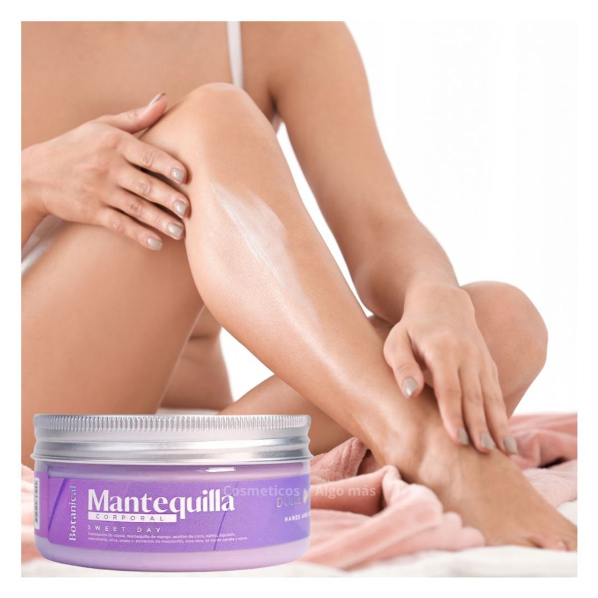 DOLCE BELLA - Manteca corporal concentrada regenerativa exfoliante y humectante.