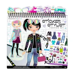 FASHION ANGELS - Cuaderno para Diseñar con Stickers