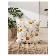 GENERICO - Funda De Cojin Decorativa Hermosos Bordado 45x45