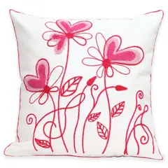 GENERICO - Funda De Cojin Decorativa Hermosos Bordado 45x45