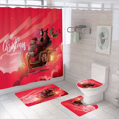 Imagen 2 del producto Set De Baño 4 Piezas Navideño
