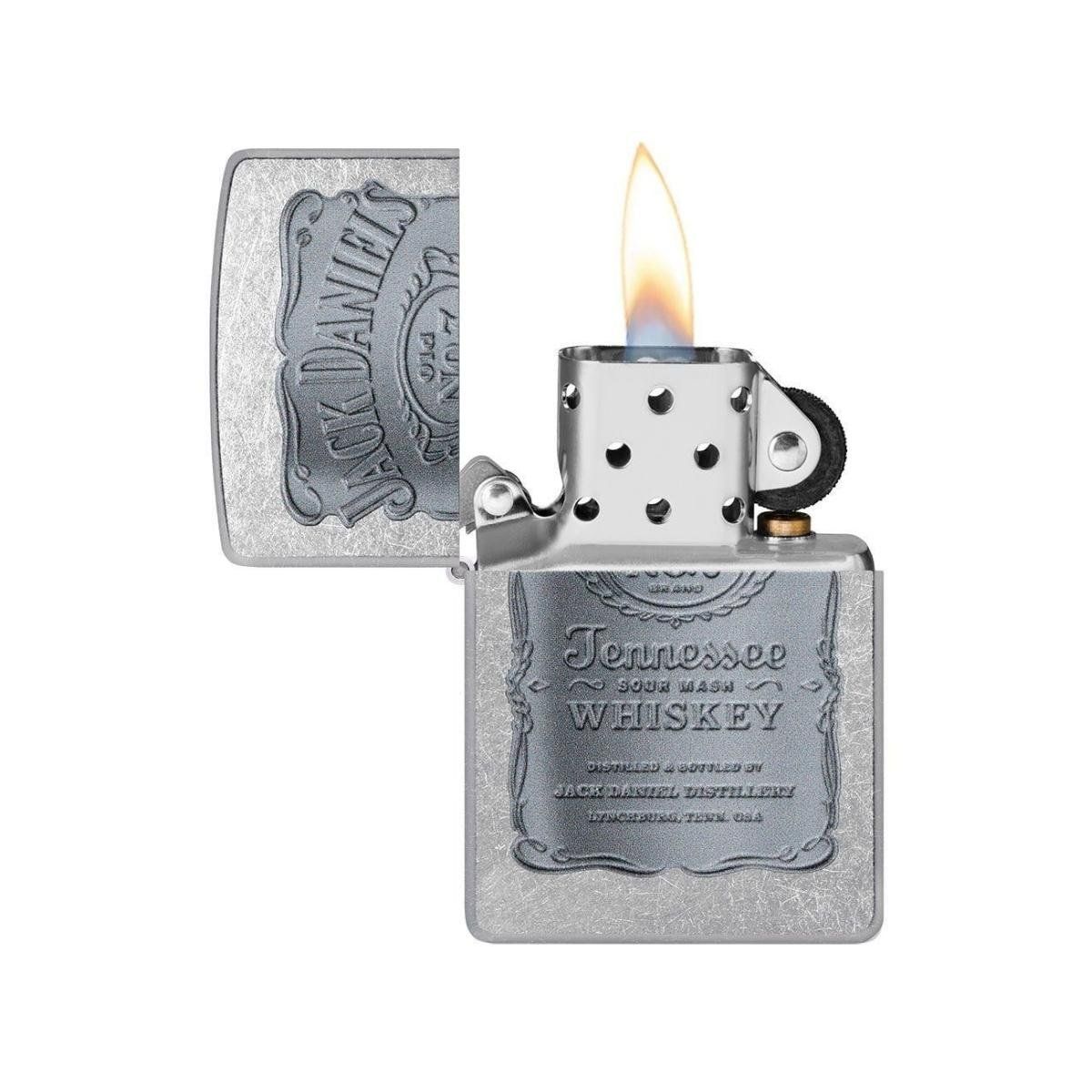 ZIPPO - Encendedor Zippo Jack Daniel’S Design Plateado ZP48284