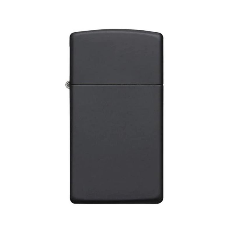 ZIPPO - Encendedor Zippo Slim Black Matter Negro ZP1618