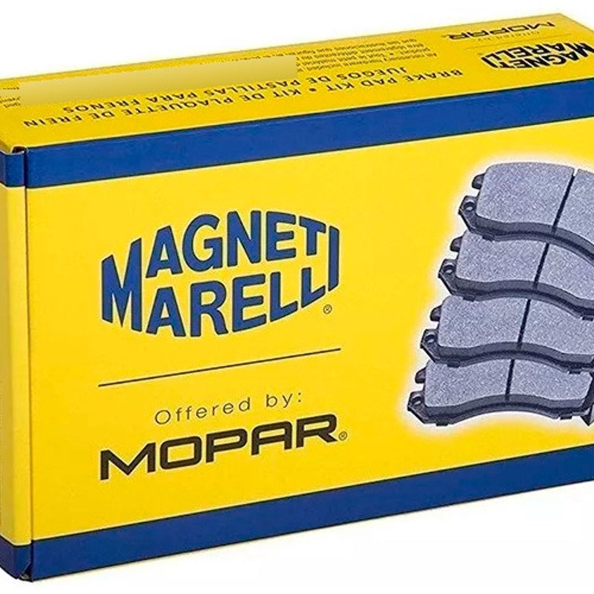 MAGNETI - Pastillas Freno Tra Jeep / Chrysler / Dodge 2AMV4271AA