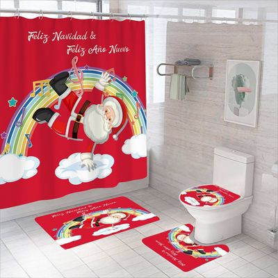 Imagen 2 del producto Set De Baño 4 Piezas Navideño