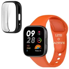 GENERICO - Correa + Funda Para Xiaomi Redmi Watch 3 Active o 3 Lite