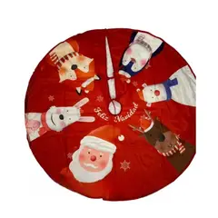 GENERICO - Faldón Pie Para Árbol De Navidad 120x120cm