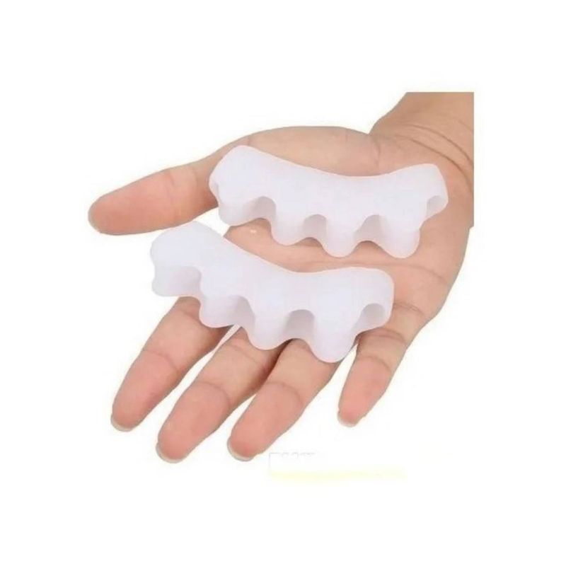 GENERICO - Separador Dedos Pie Corrector Juanete Protector Silicona
