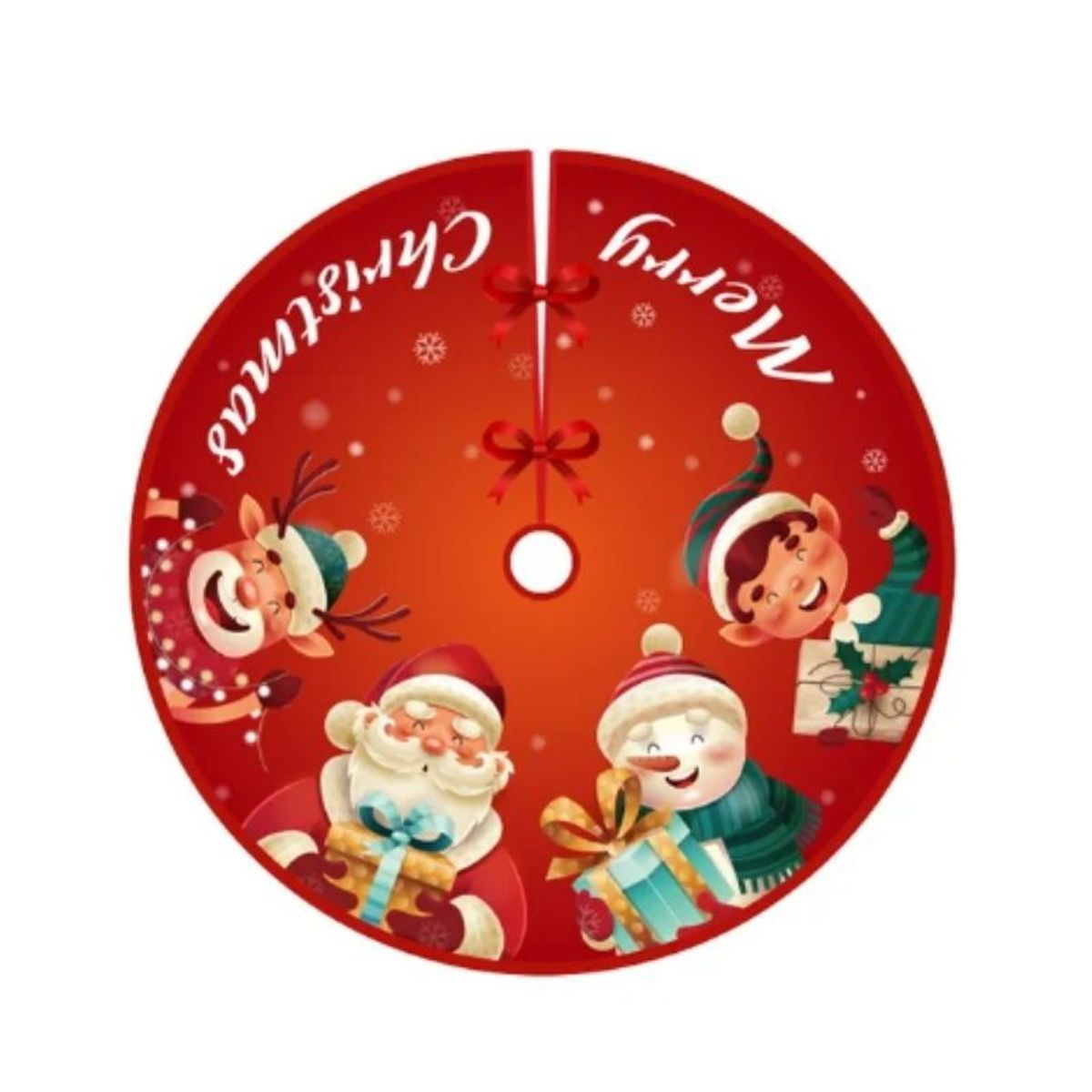 GENERICO - Faldón Pie Para Árbol De Navidad 120x120cm