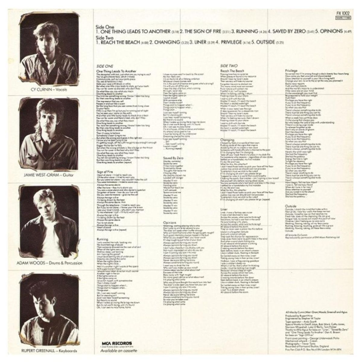 HITWAY MUSIC - FIXX - REACH THE BEACH (GOLD VINYL) (LTD EDITION) - VINILO HITWAY MUSIC