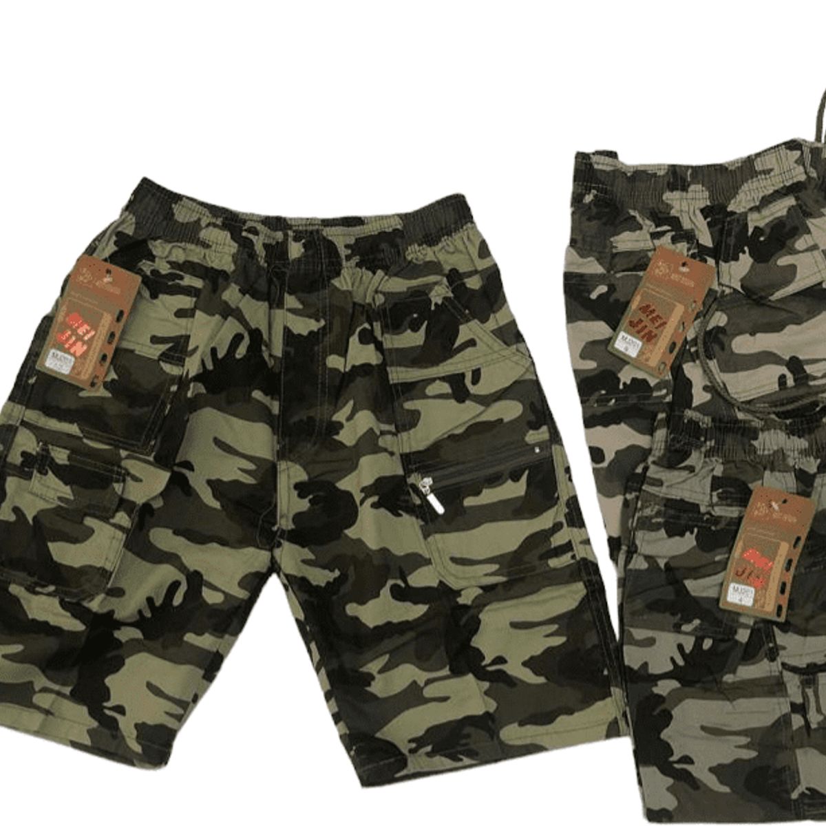 AGW - Pack 3 Short Niño Militar