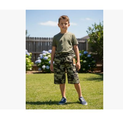 Imagen 1 del producto Pack 3 Short Niño Militar