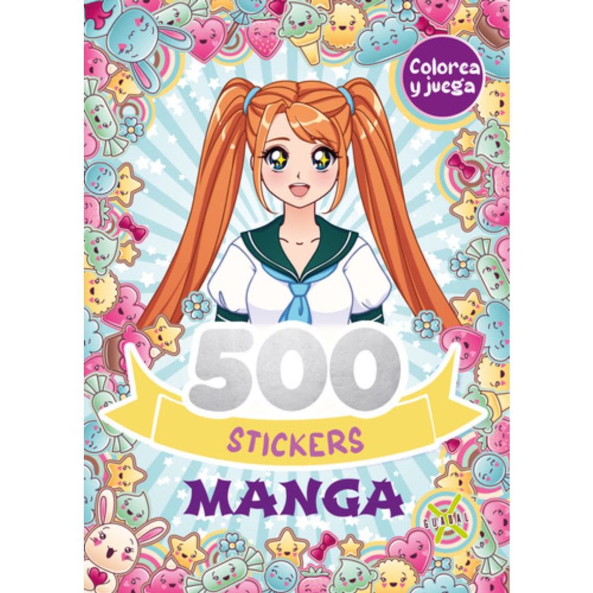 EL GATO DE HOJALATA - Libro 500 Stickers Manga - El Gato De Hojalata
