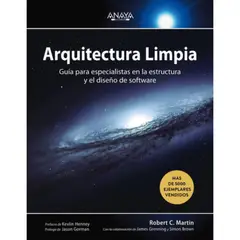 ANAYA - Libro Arquitectura Limpia - Robert C. Martin -