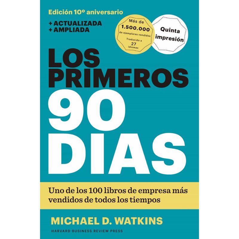 REVERTE - Libro Los Primeros 90 días - Michael D. Watkins