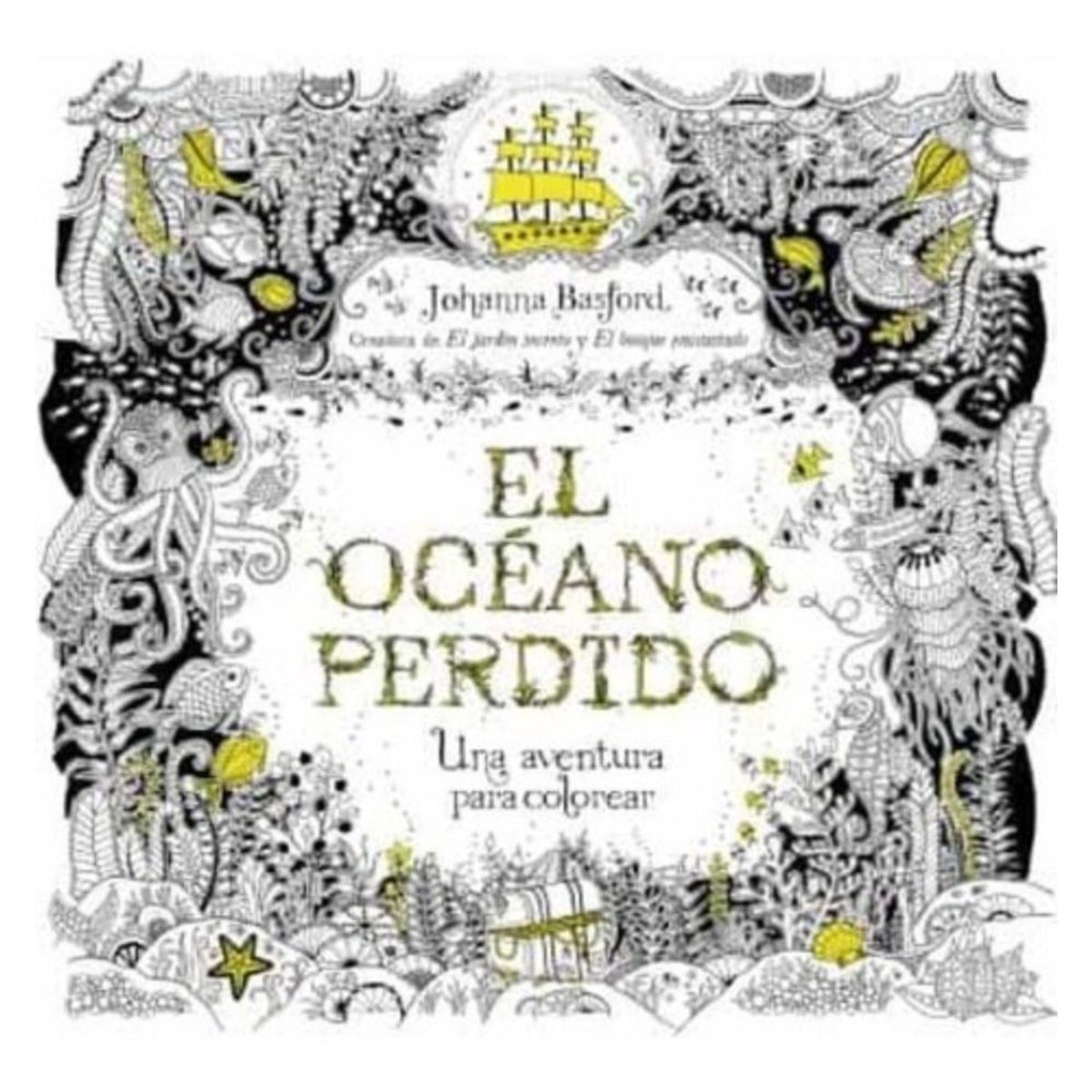 EDICIONES URANO - Libro El Oceano Perdido - Johanna Basford