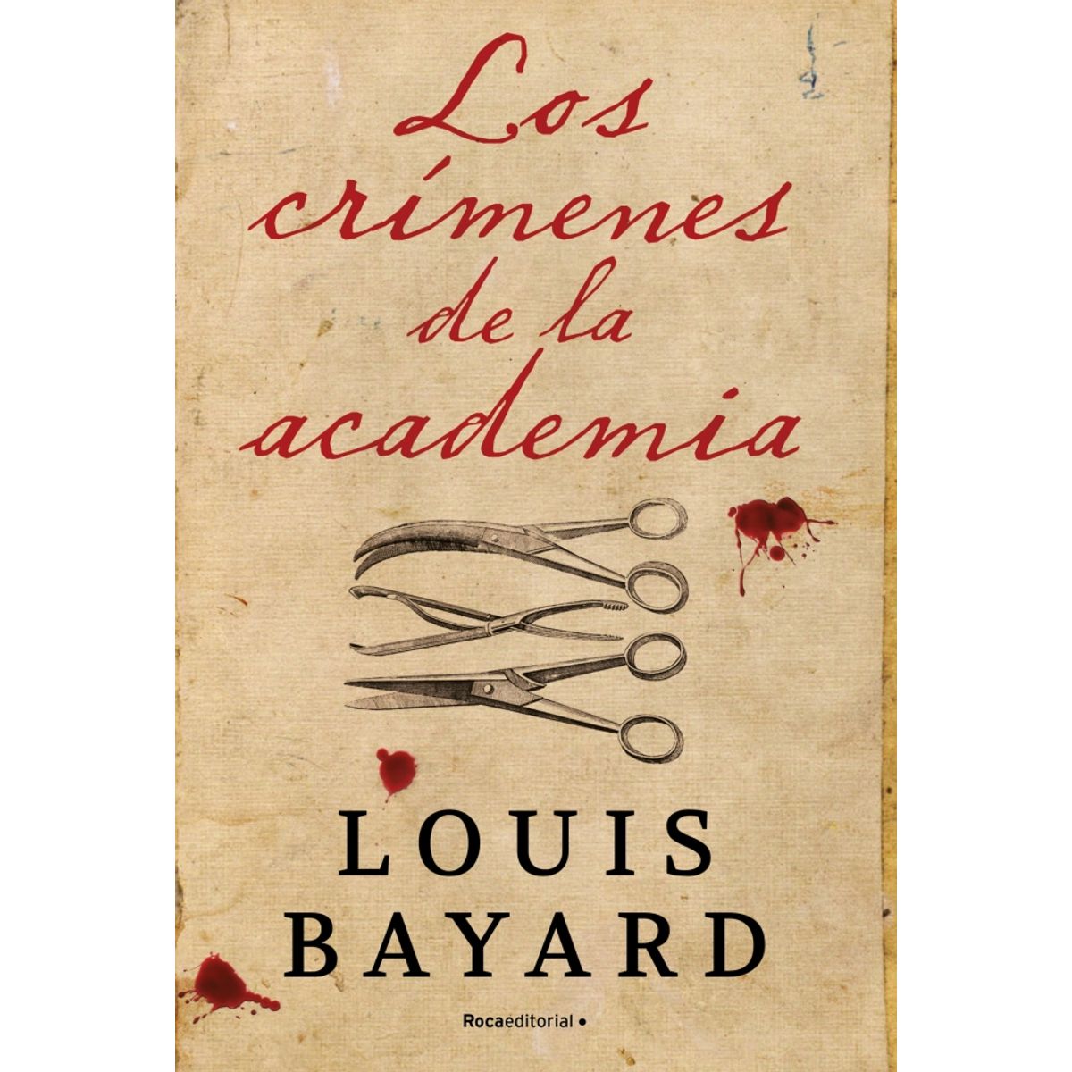 ROCA EDITORIAL - Libro Los crímenes de la academia - Louis Bayard