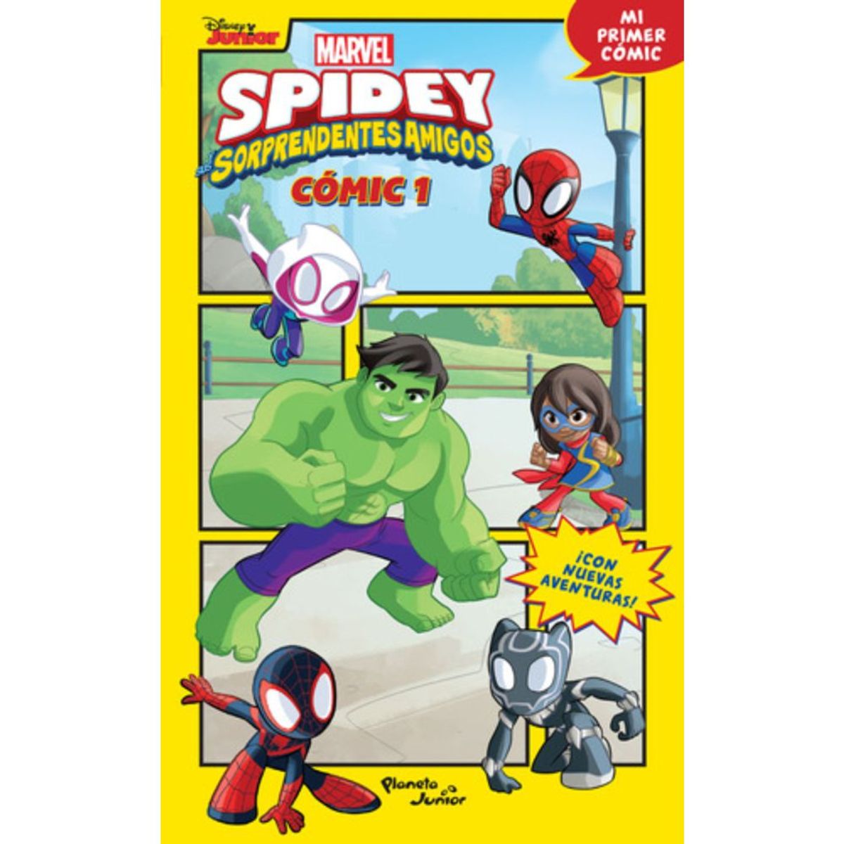 PLANETA JUNIOR - Libro Cómic 1: Spidey Y Sus Sorprendentes Amigos - Marvel
