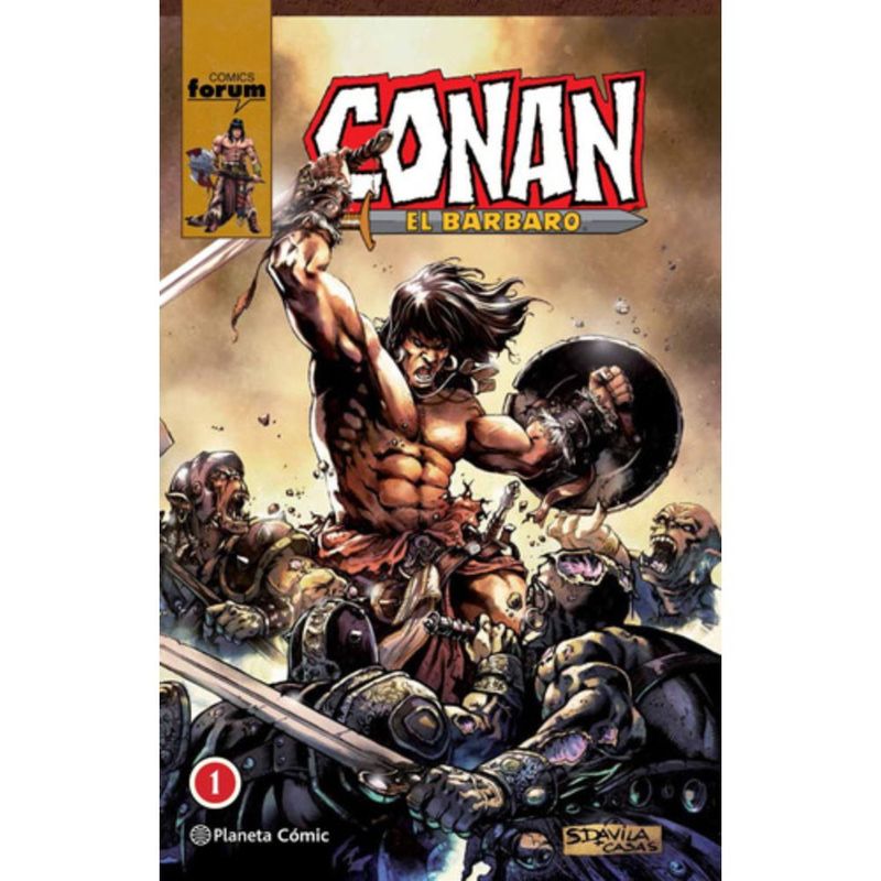 PLANETA COMIC - Conan El Bárbaro (integral) Nº 01/10 - Roy Thomas