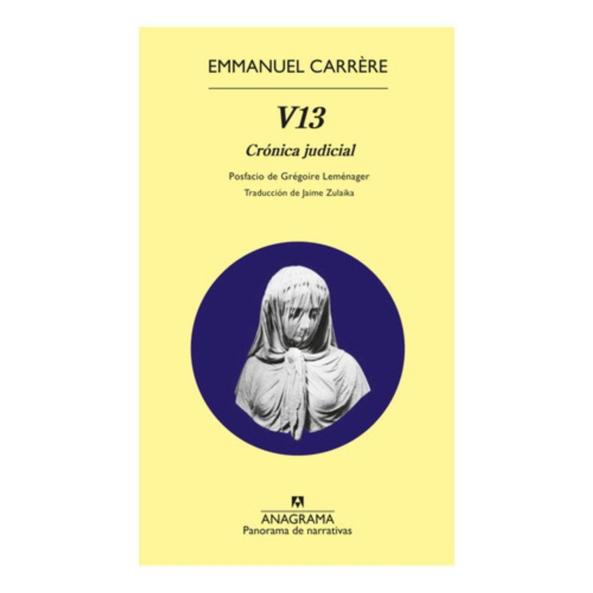 ANAGRAMA - Libro V13 - Emmanuel Carrère