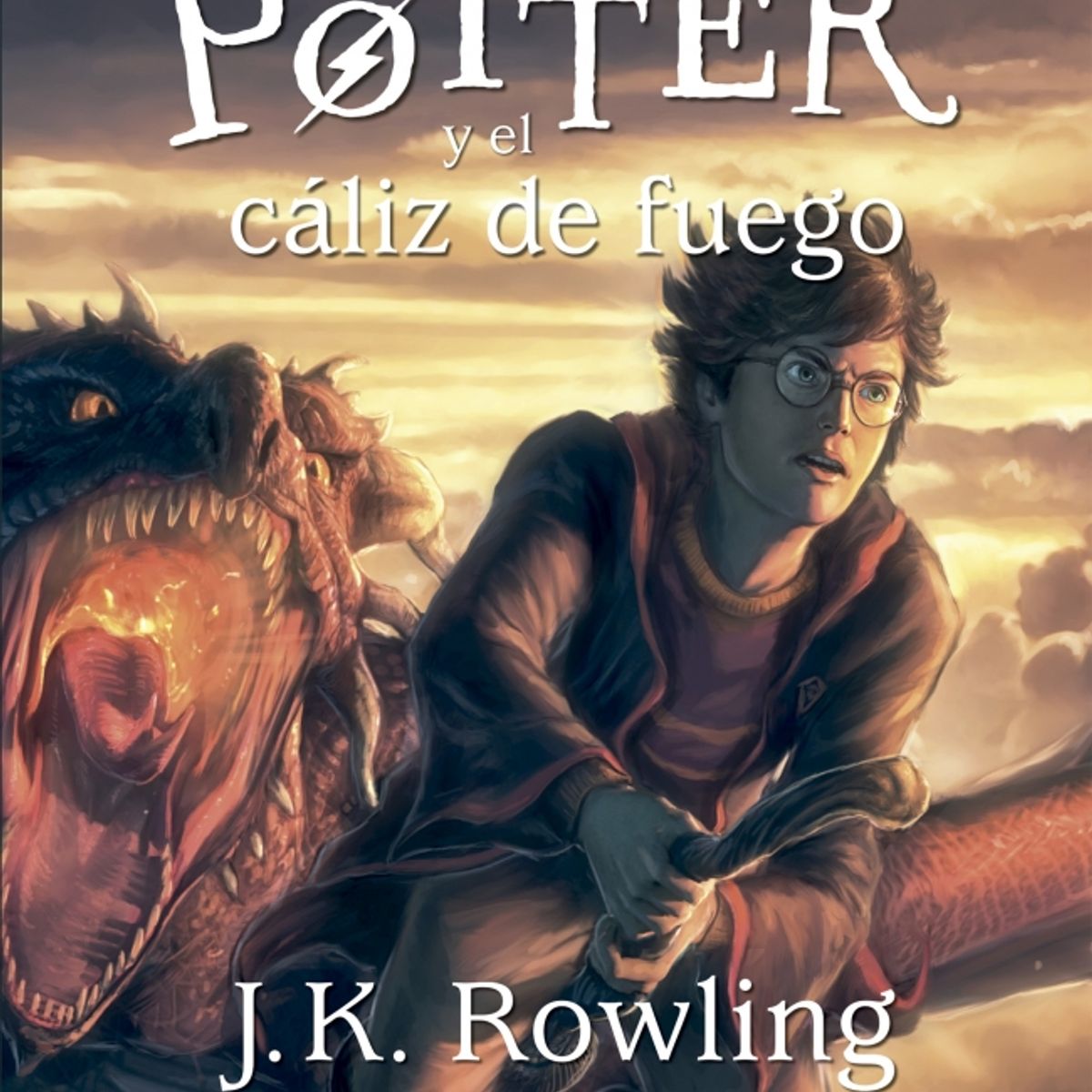 SALAMANDRA - Libro Harry Potter y el cáliz de fuego - J. K. Rowling