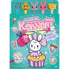 EL GATO DE HOJALATA - Libro Lápices Y Borradores De Colores - Personajes Kawaii