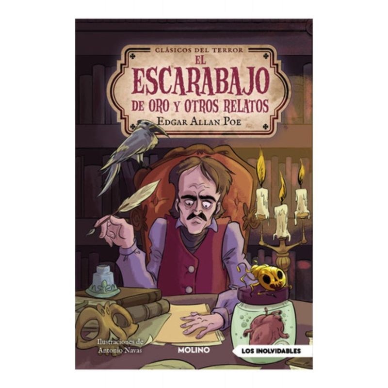 MOLINO - Libro El Escarabajo De Oro Y Otro Relatos - Edgar Allan Poe