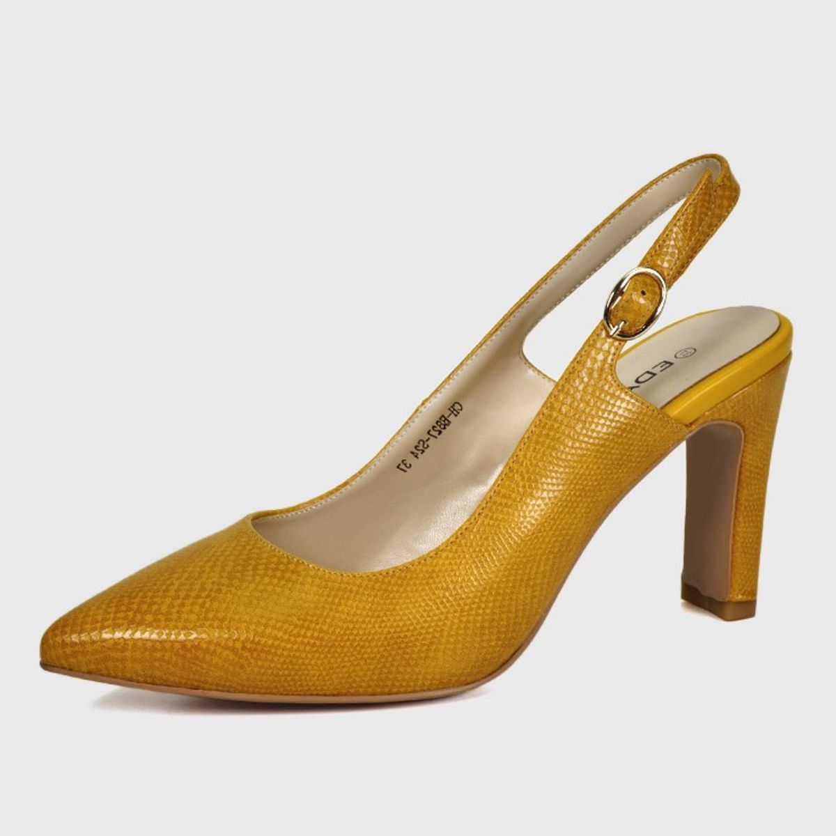 EDA MANZINI - Zapato Ecrin Amarillo EDA MANZINI