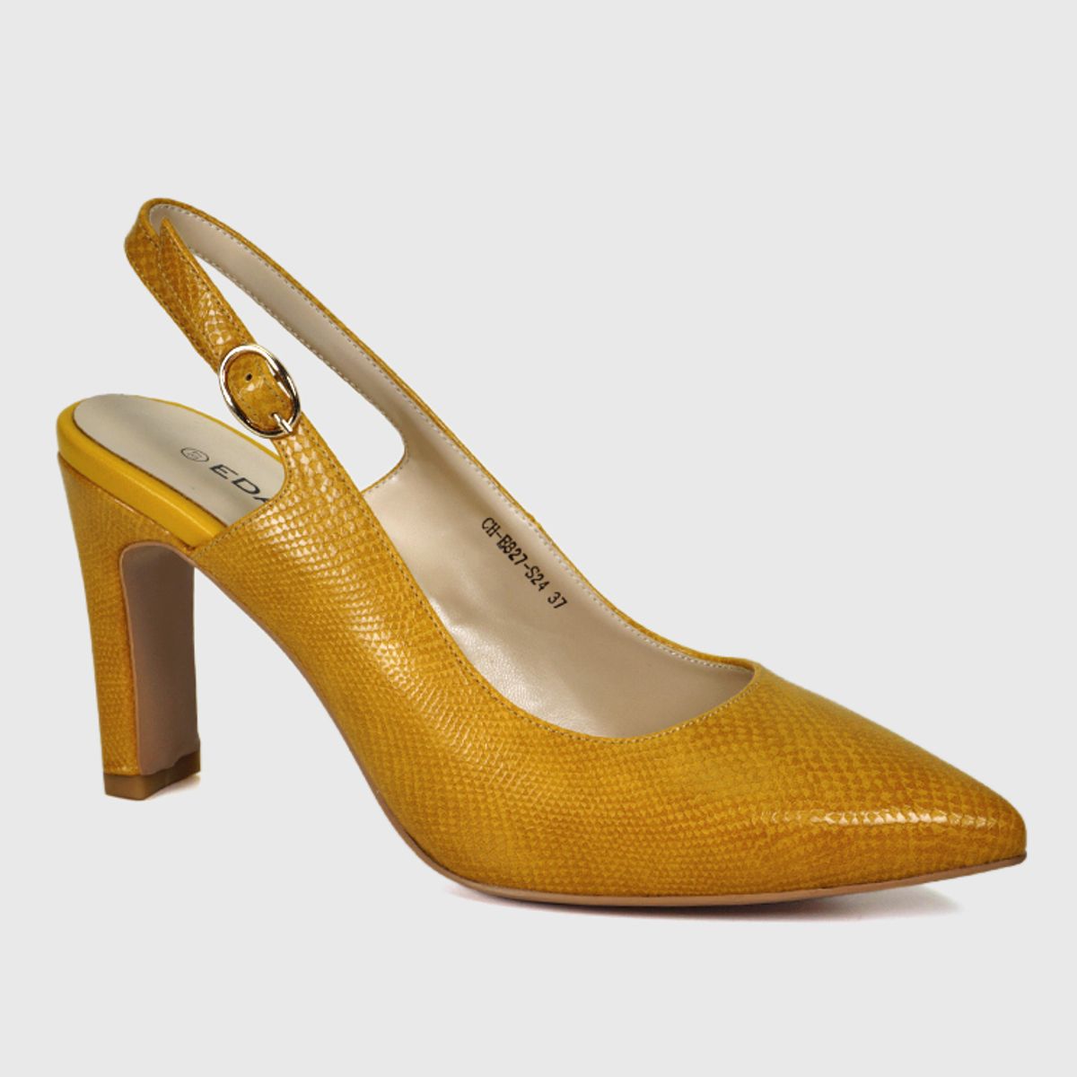 EDA MANZINI - Zapato Ecrin Amarillo EDA MANZINI