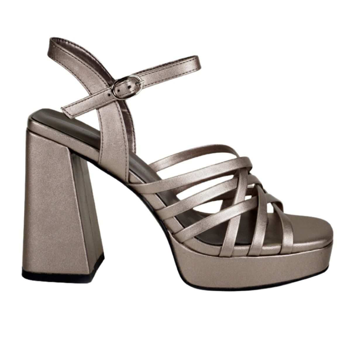 EDA MANZINI - Sandalia Azahar Plateado EDA MANZINI