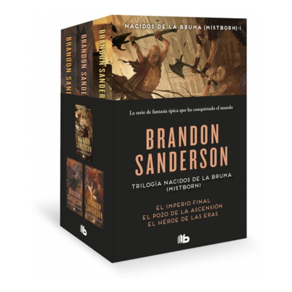 B DE BOLSILLO - Pack Trilogía Nacidos De La Bruma - Brandon Sanderson